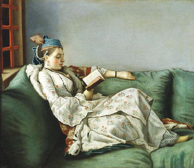 Jean-Etienne Liotard Ritratto di Maria Adelaide di Francia vestita alla turca oil painting image